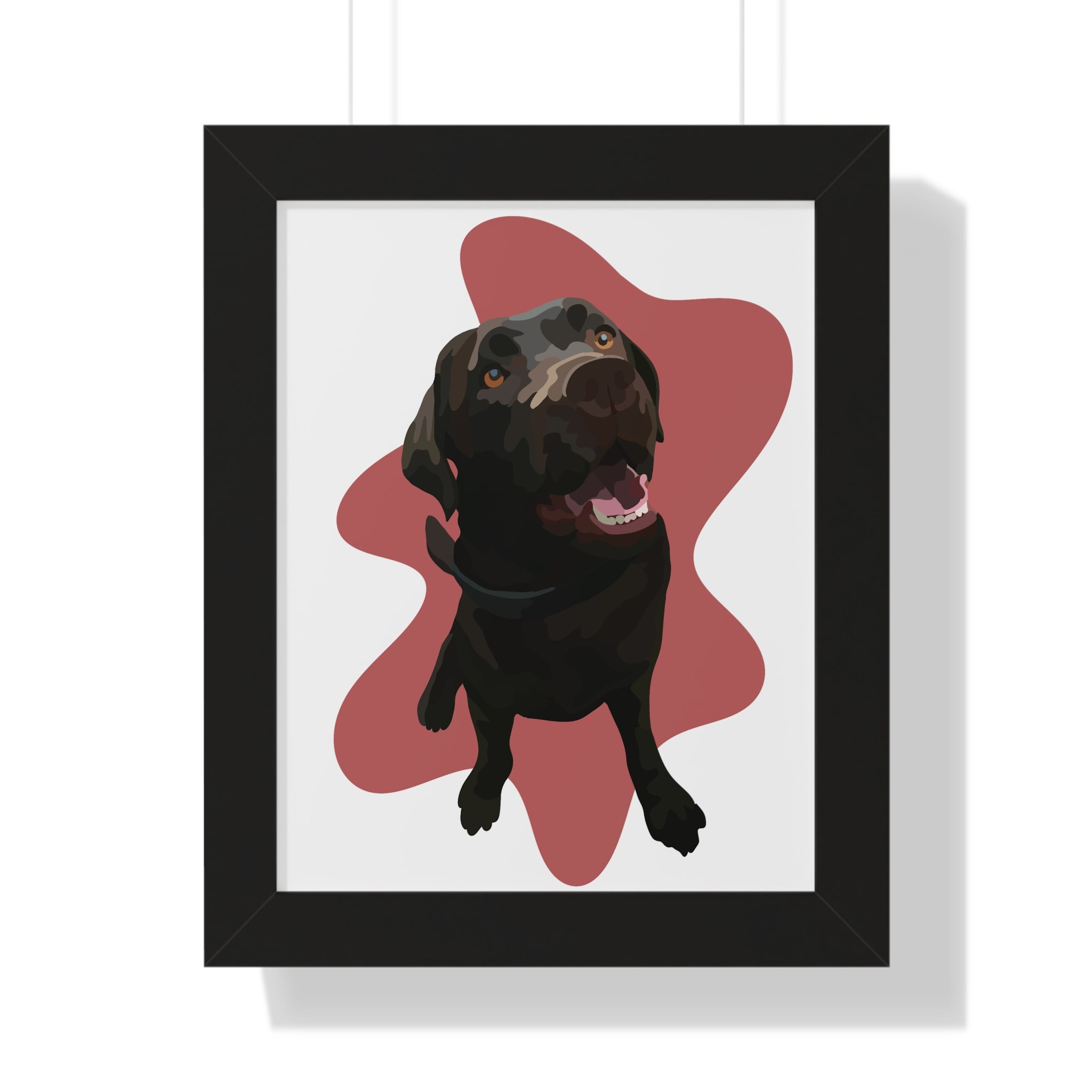 Framed Personalized Pet Portrait