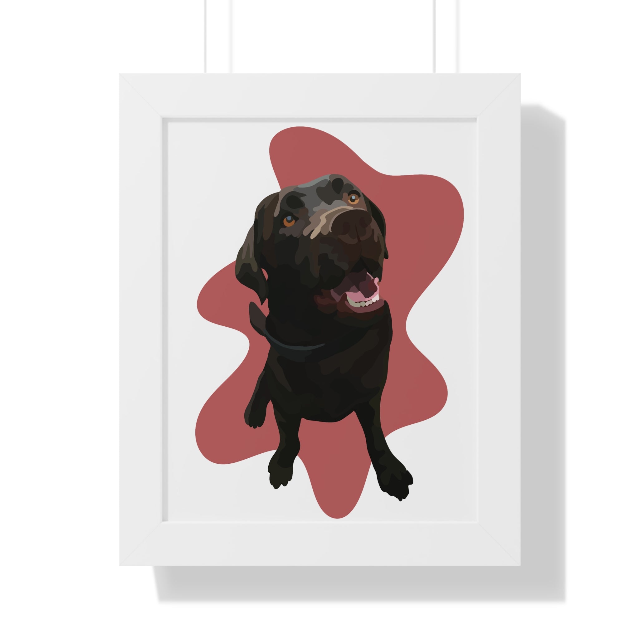 Framed Personalized Pet Portrait