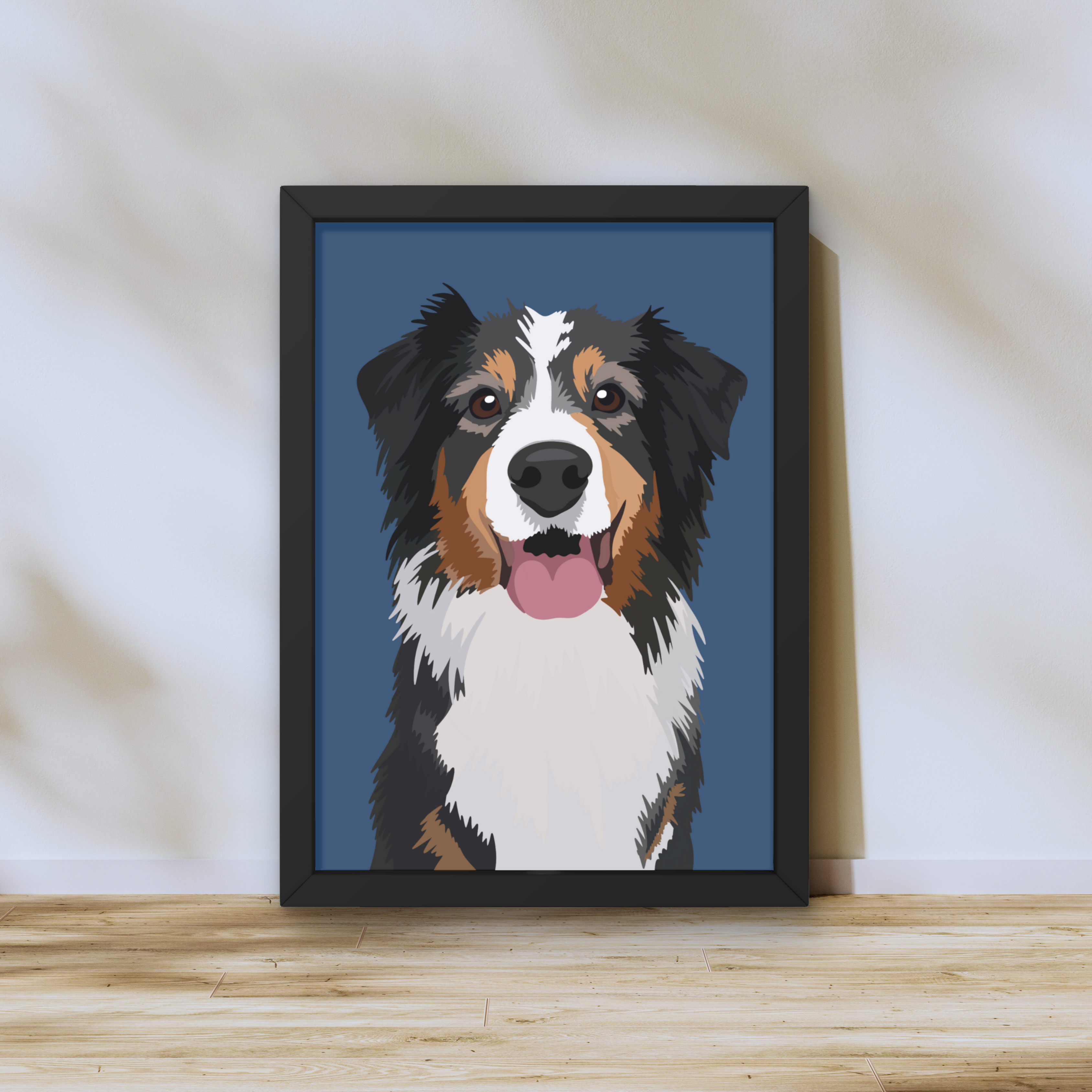 Framed Personalized Pet Portrait