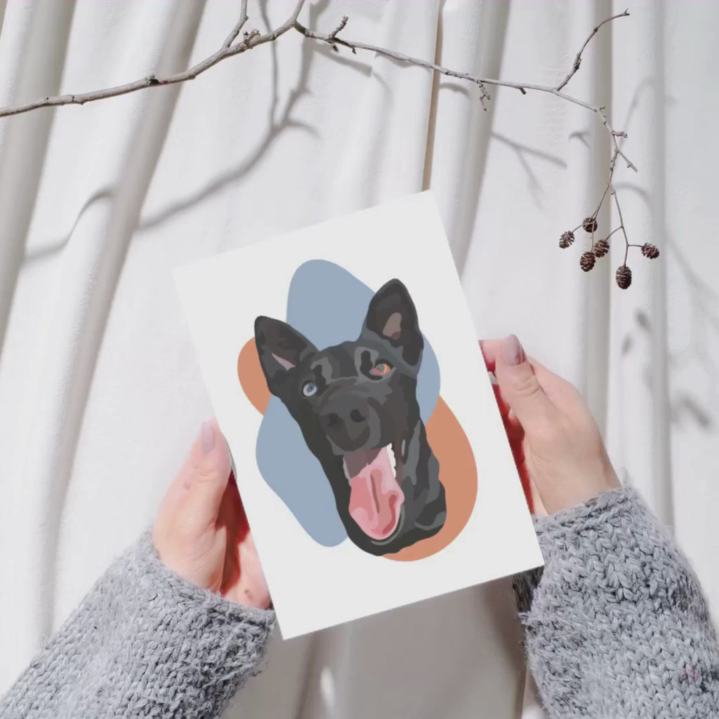 Canvas Personalized Pet Portrait